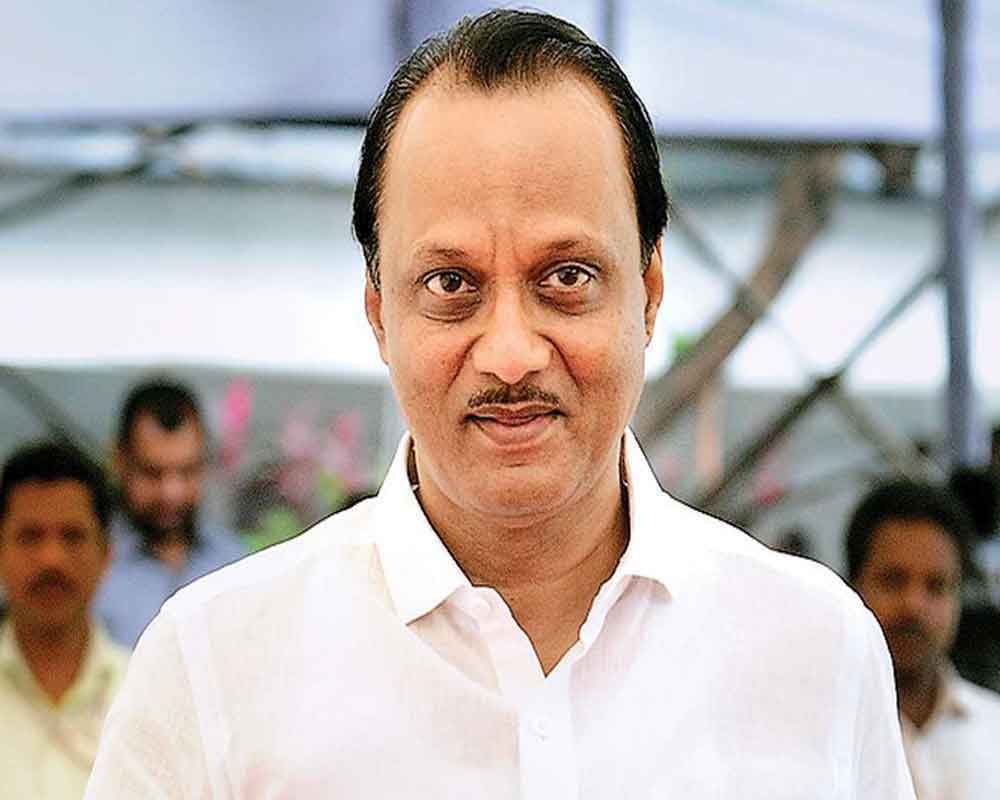 Ajit Pawar returns home, meets supporters