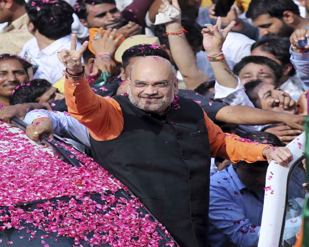 Amit Shah wins Gandhinagar seat by margin of 5.57 lakh votes