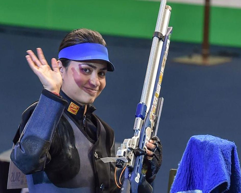 Apurvi wins year's second women's 10m Air Rifle WC gold