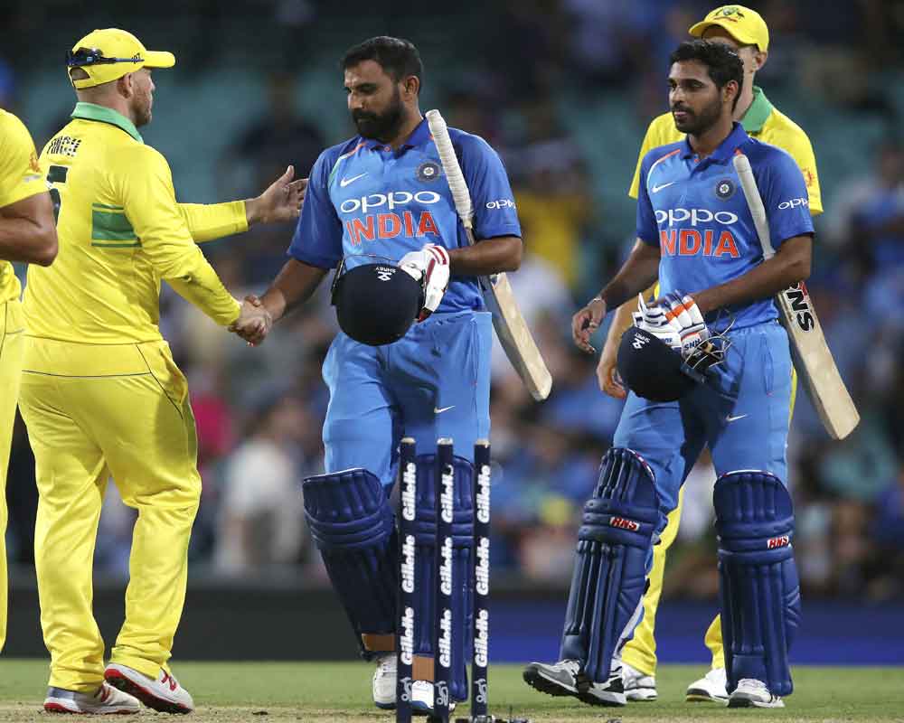 Australia beat India by 34 runs in first ODI