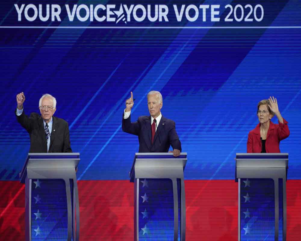 Biden Comes Out Fighting In Democratic White House Debate