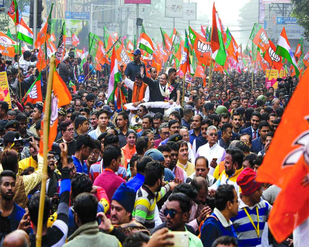 BJP takes out pro-citizenship rally in Bengal, Nadda raps Cong, TMC