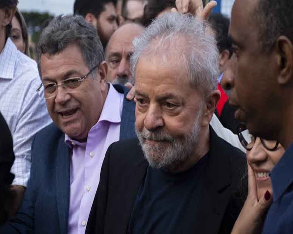 Brazil's leftist icon Lula walks free from jail