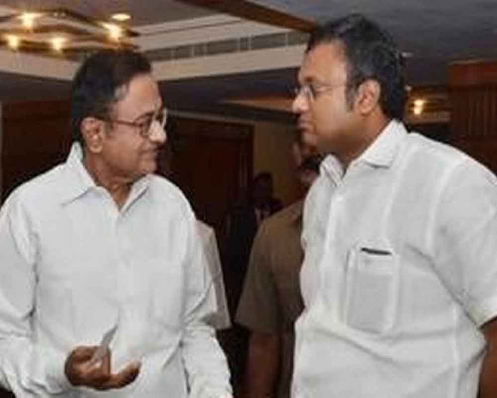 Chidambaram, Karti, 13 others chargesheeted in INX Media corruption case, CBI tells SC