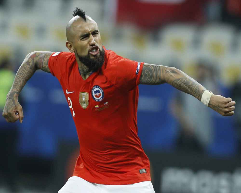 Chile eager to make Copa history against Peru, says Vidal