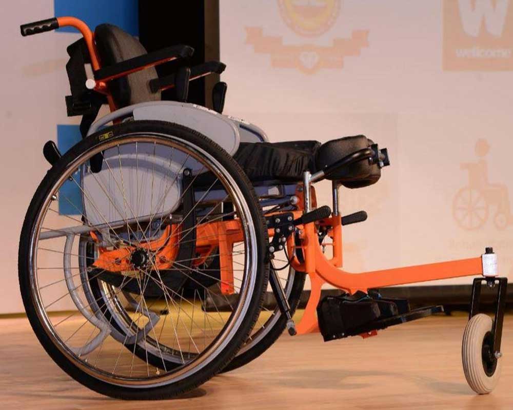 Country's first indigenously designed standing wheelchair   Launched