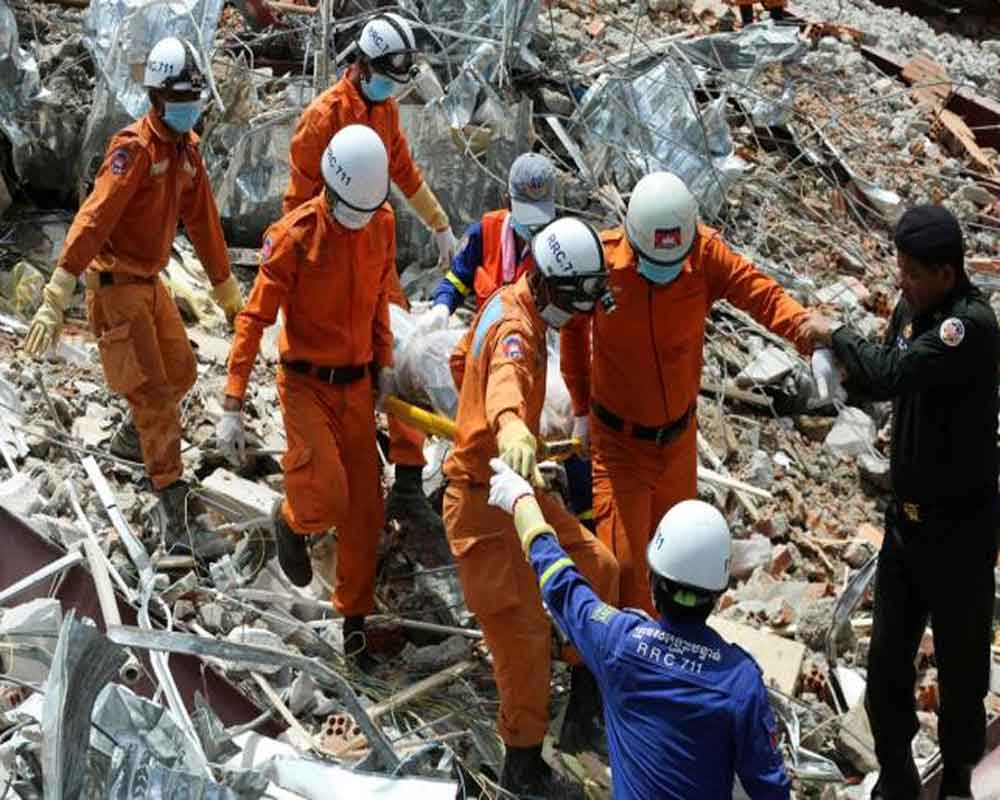 Death Toll In Cambodia Building Collapse Jumps To 17