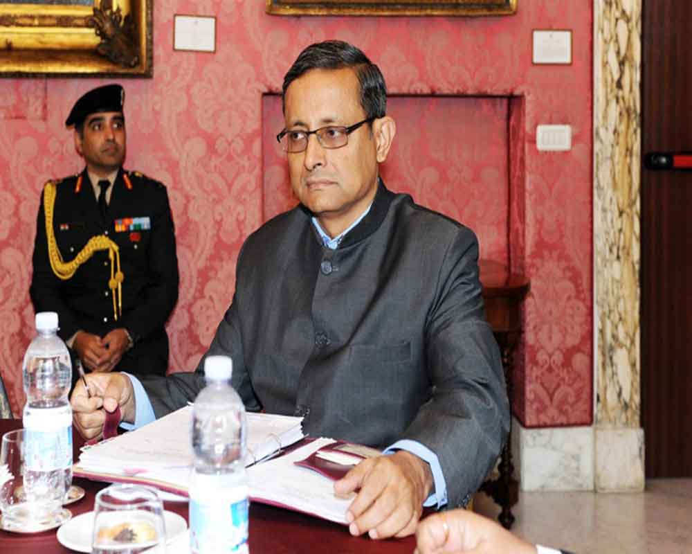 Defence secretary Sanjay Mitra arrives on 2-day visit to Sri Lanka