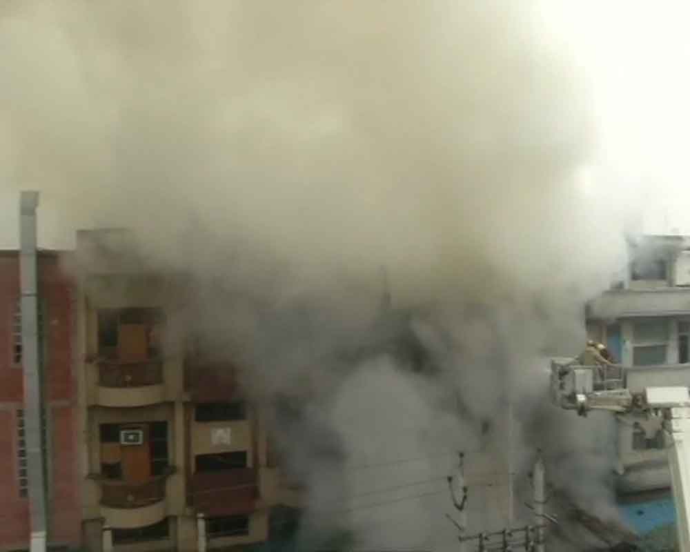 Fire in two Delhi factories following cylinder blast