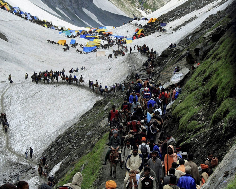 First batch leaves for Amarnath yatra amid tight security arrangements