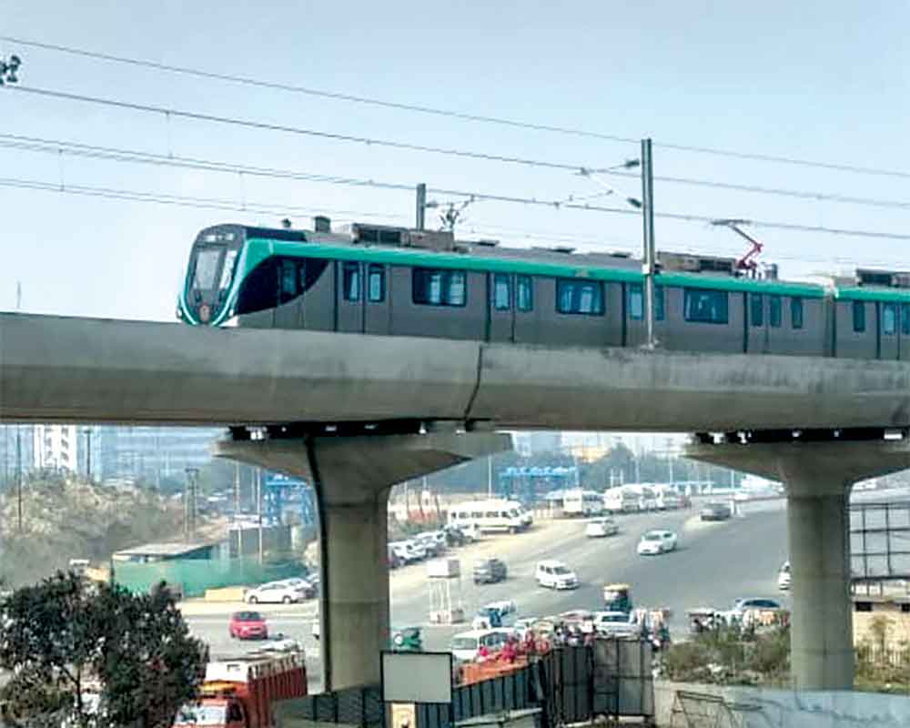 Footbridge connecting metro's Blue, Aqua line corridors in Noida to be built soon