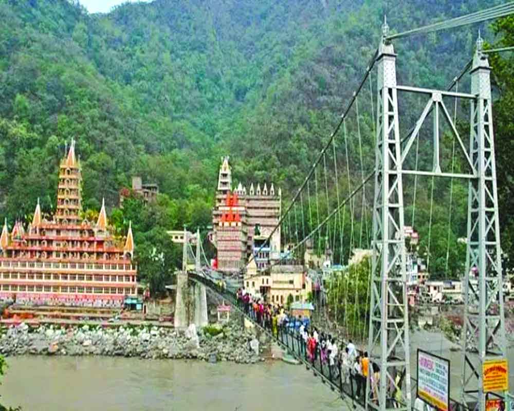 Iconic Lakshman Jhula  out of bounds for all