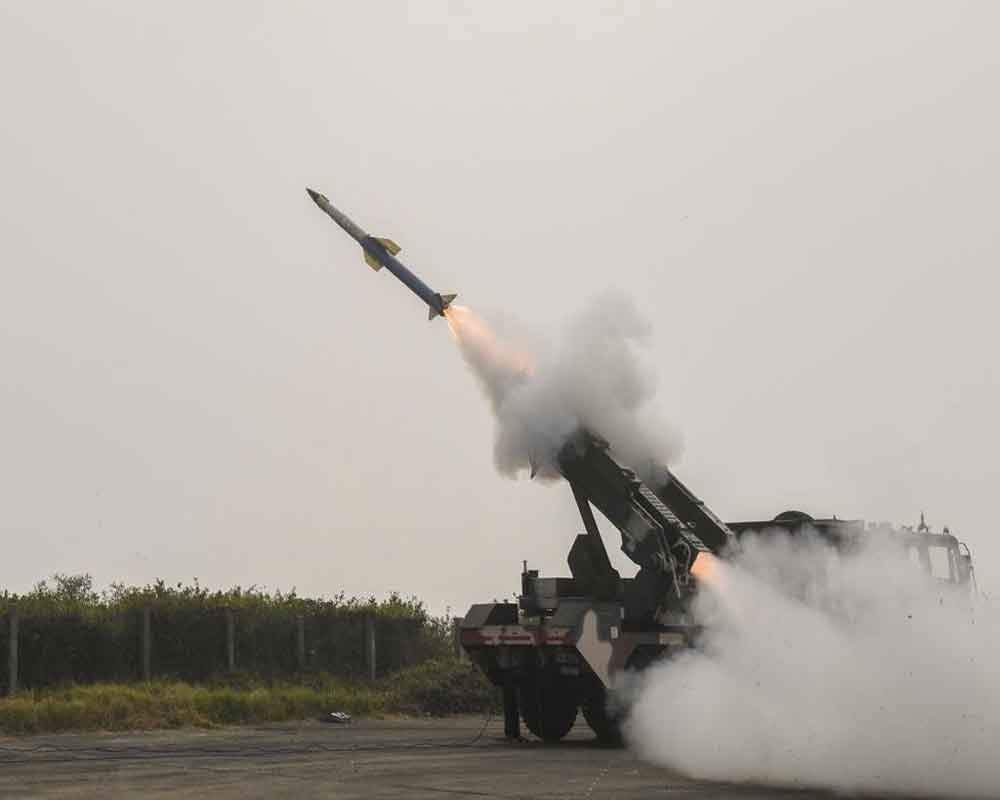 India successfully test-fires Quick Reaction Surface to Air Missile system