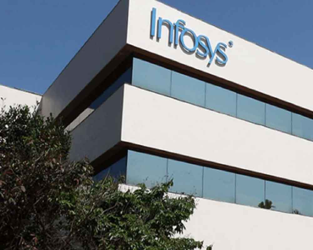 Infosys shares climb over 7 pc; m-cap zooms by Rs 17,636 cr after Q1 results