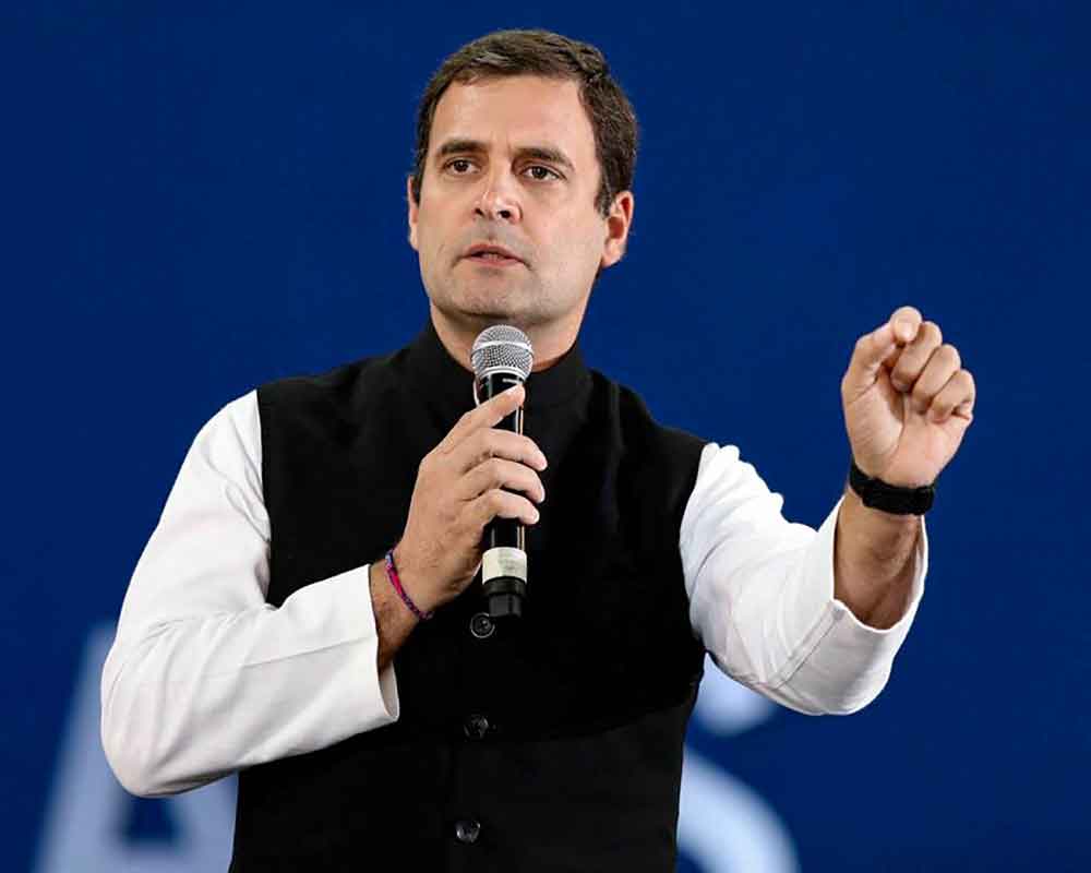Intolerance, anger reign supreme in India: Rahul
