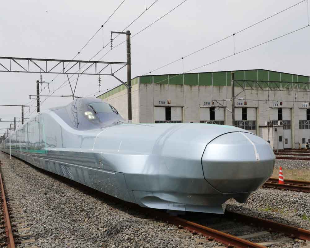 Japan tests world's fastest bullet train