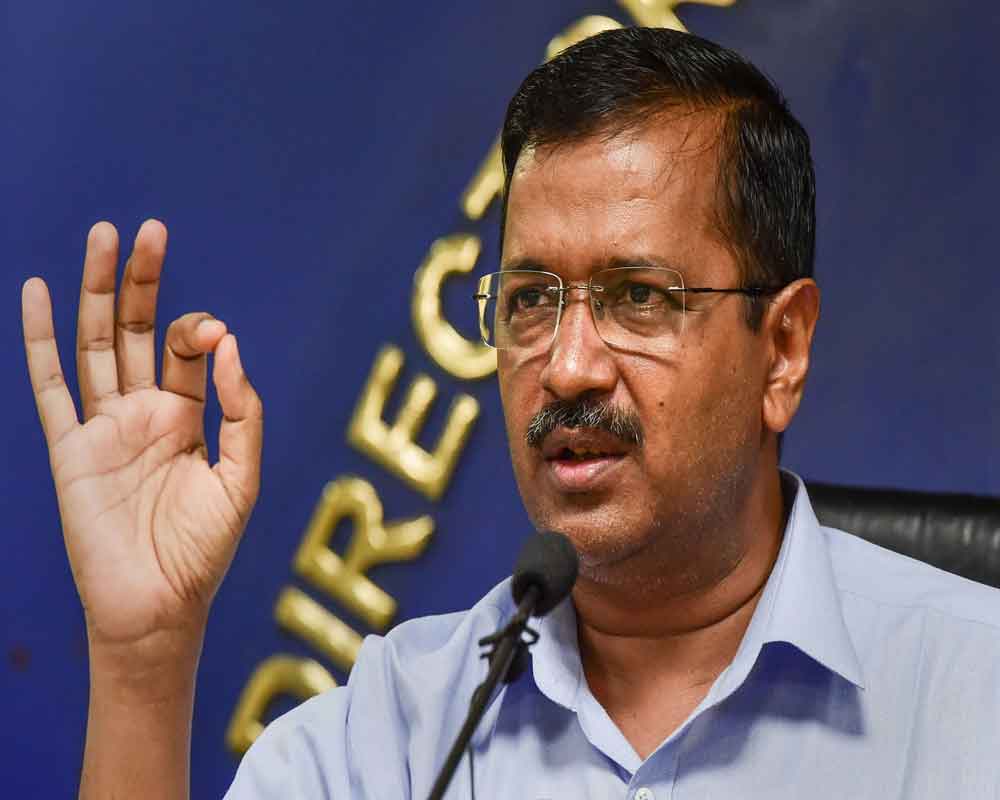 Kejriwal challenges BJP to make power free in poll-bound Maharashtra,Haryana