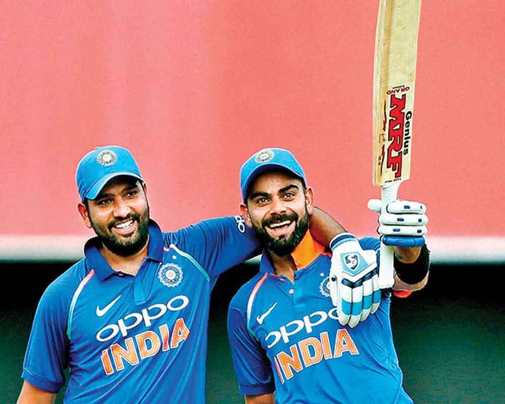 Kohli, Rohit end year on top of ICC ODI rankings