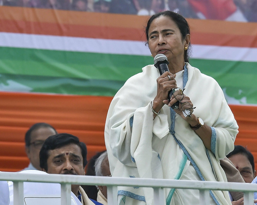 Modi, Rajnath should worry about winning own seats before talking of Bengal: Mamata