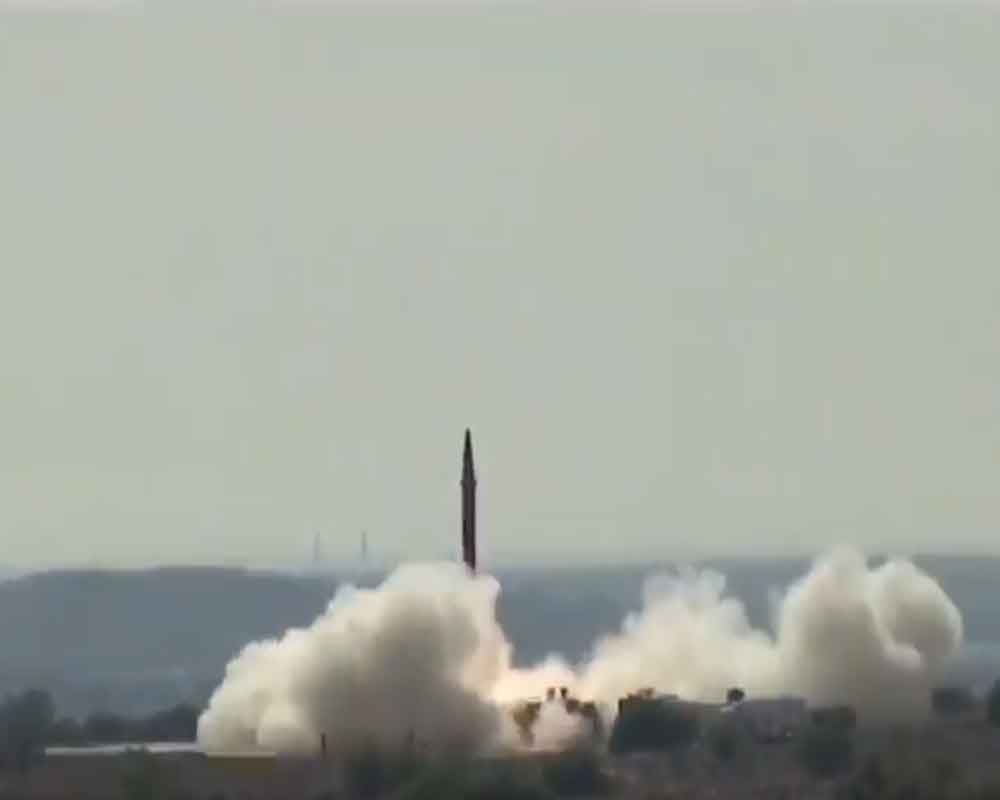 Pak successfully conducts test launch of nuclear-capable surface-to-surface ballistic missile