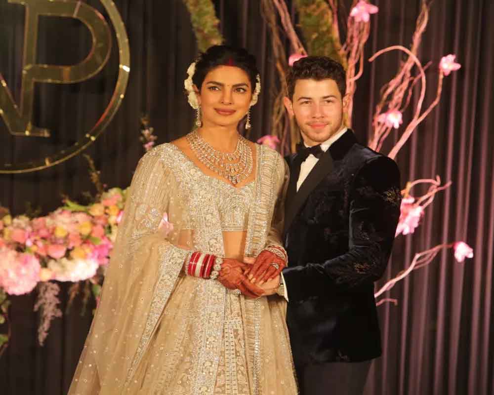 Priyanka Chopra, Nick Jonas in India