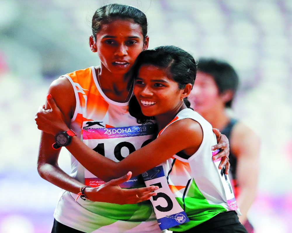 PU Chitra gives 3rd Gold