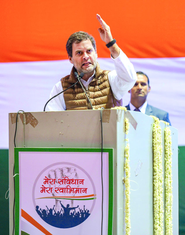 Rahul: Will purge institutions of RSS