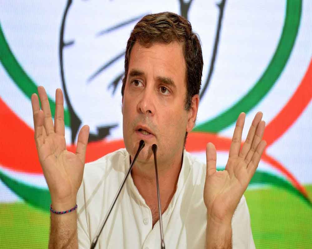 Rahul Gandhi backs agitating accountancy students