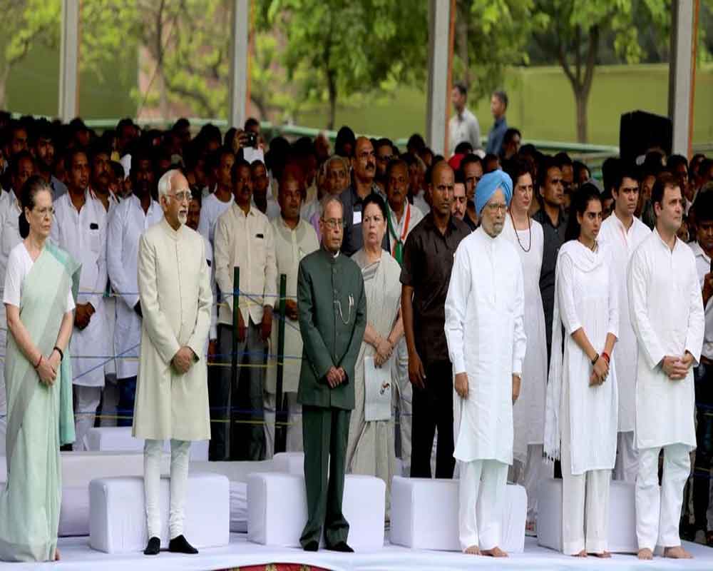 Rajiv Gandhi Birth Anniversary: Top Congress Leaders Pay Tributes To ...