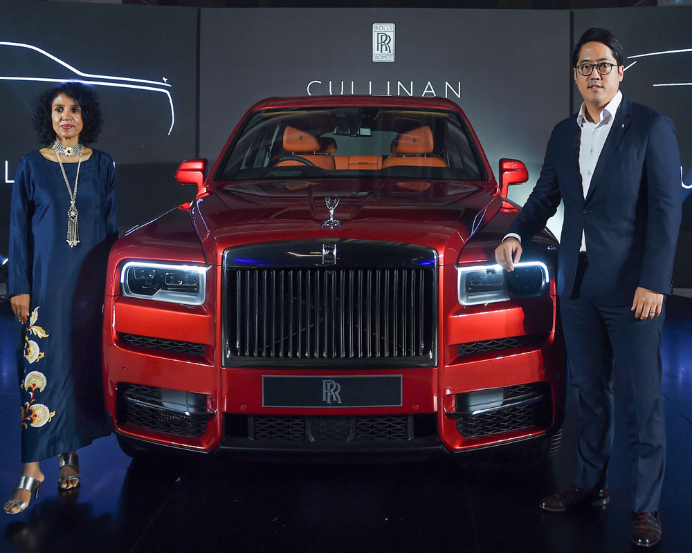 Rolls-Royce unveils 'Cullinan' in South Indian market