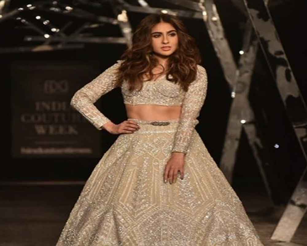 Sara Ali Khan makes her runway debut at India Couture Week 2019