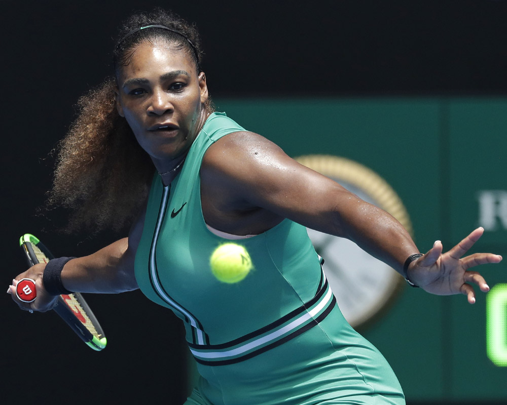 Serena opens bid for Slam history with crushing win