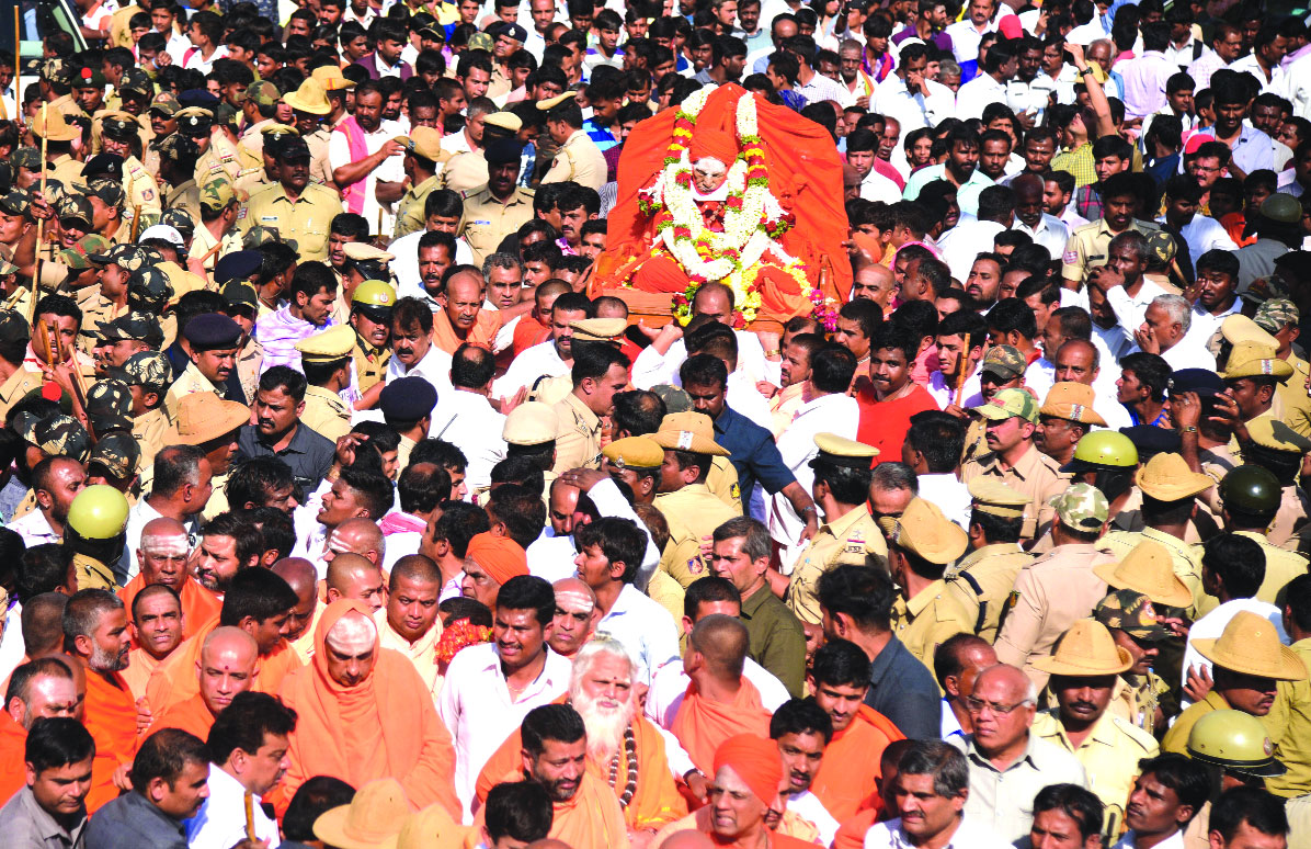 Siddaganga ‘Walking God’ leaves for heavenly abode