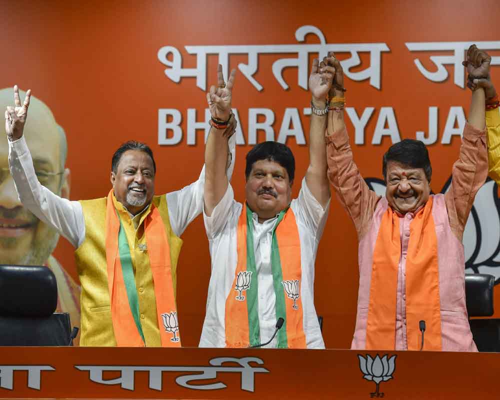 TMC leader and four-time MLA Arjun Singh joins BJP