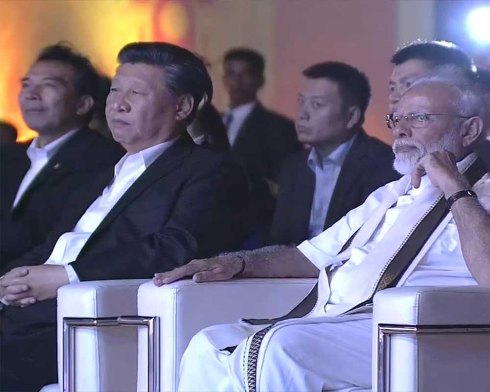 Traditional South Indian spread for Modi, Xi Jinping