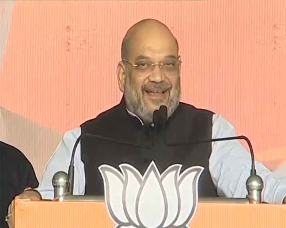 Vajpayee govt created J'khand; Modi developed state, wiped out Naxalism: Amit Shah