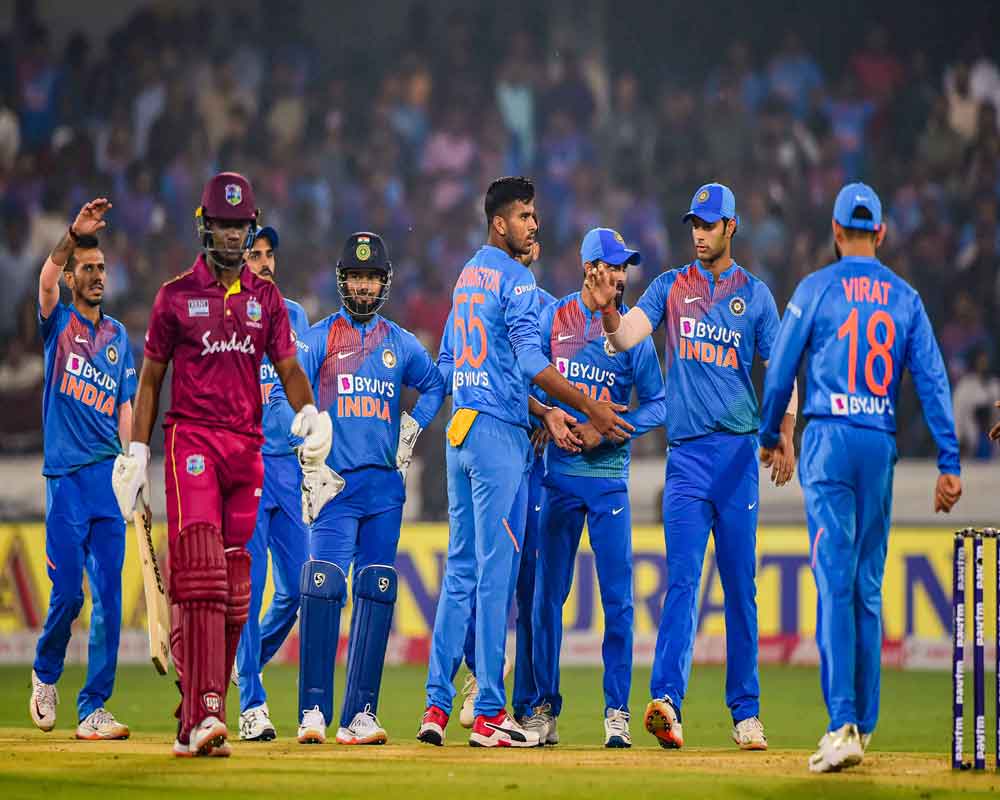 Windies 207/5 in first T20I against India