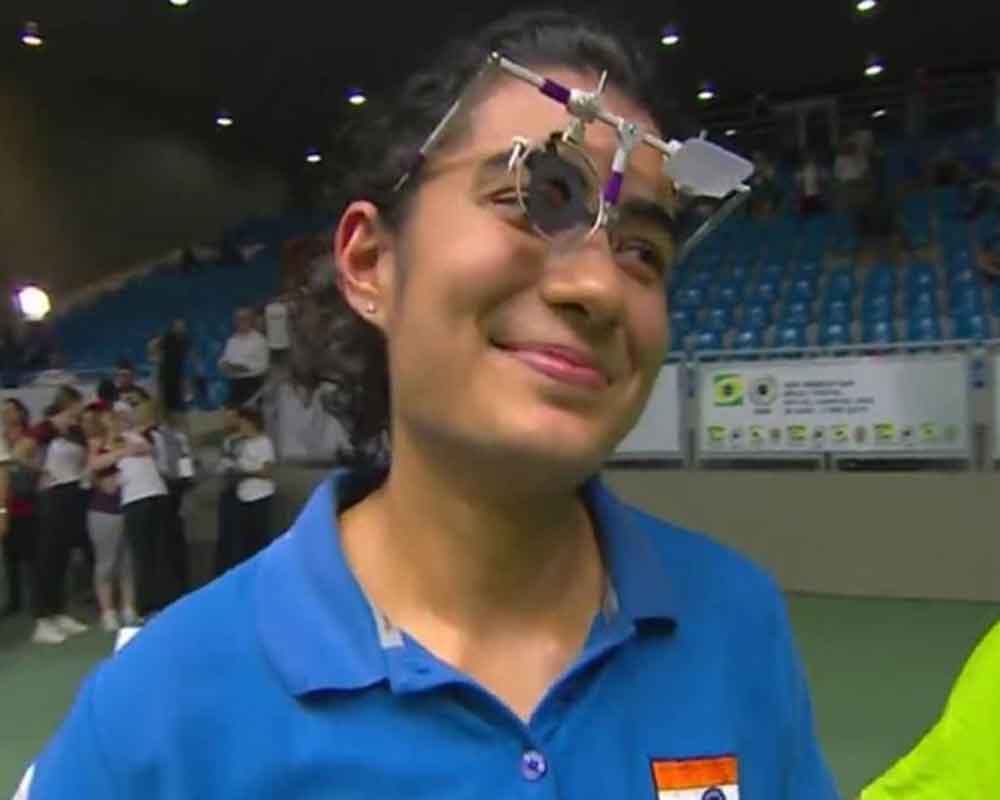 Yashaswini shoots down gold, secures 9th Olympic quota for India