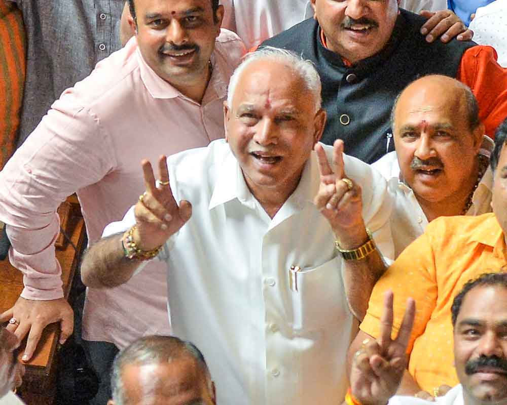 Yeddyurappa to take oath as K'taka CM at 6 p.M