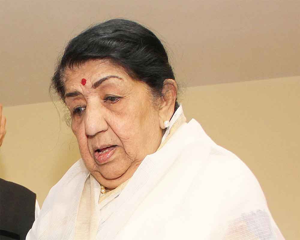 Your arrival has changed India's image: Lata to Modi