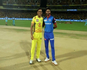 Iyer wins toss, elects to bowl against Chennai Super Kings