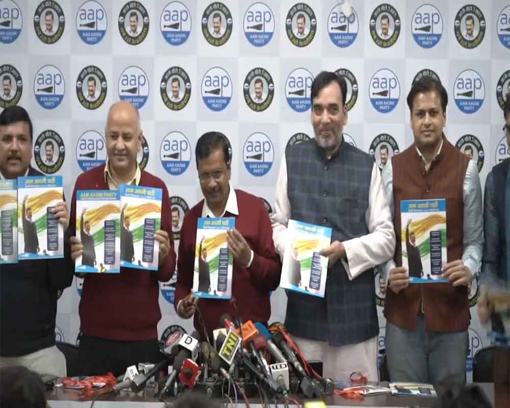 AAP releases manifesto with plan for 24-hour markets, promises quality education, clean water