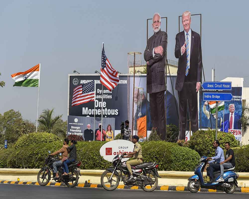 Ahmedabad gets ready to say ''Namaste'' to Trump