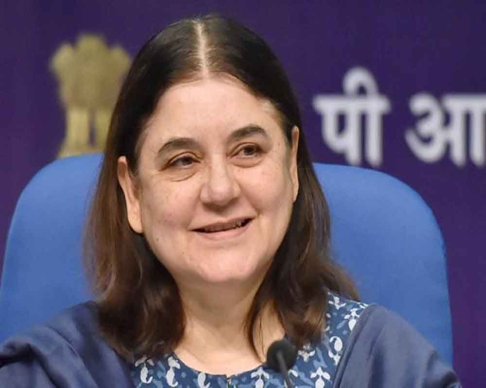 Animals can't transmit COVID-19, stop creating panic: Maneka Gandhi