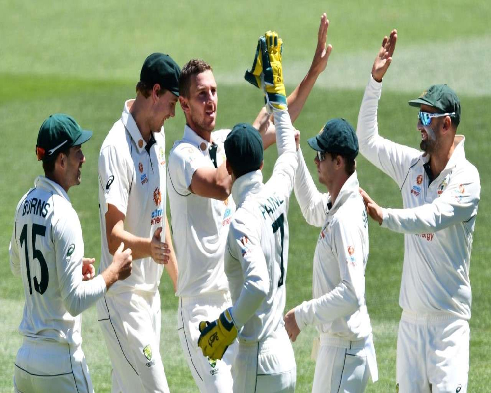 Australia beat India by 8 wickets in 1st Test