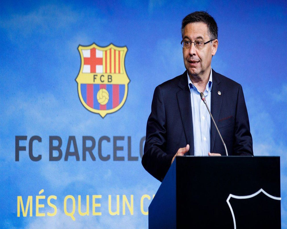 Barcelona president seeks reshuffle of club board