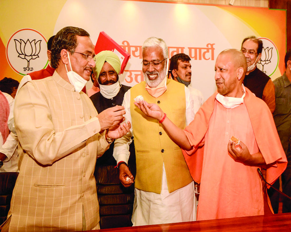 BJP romps home in UP bypolls, wins 6 out of 7