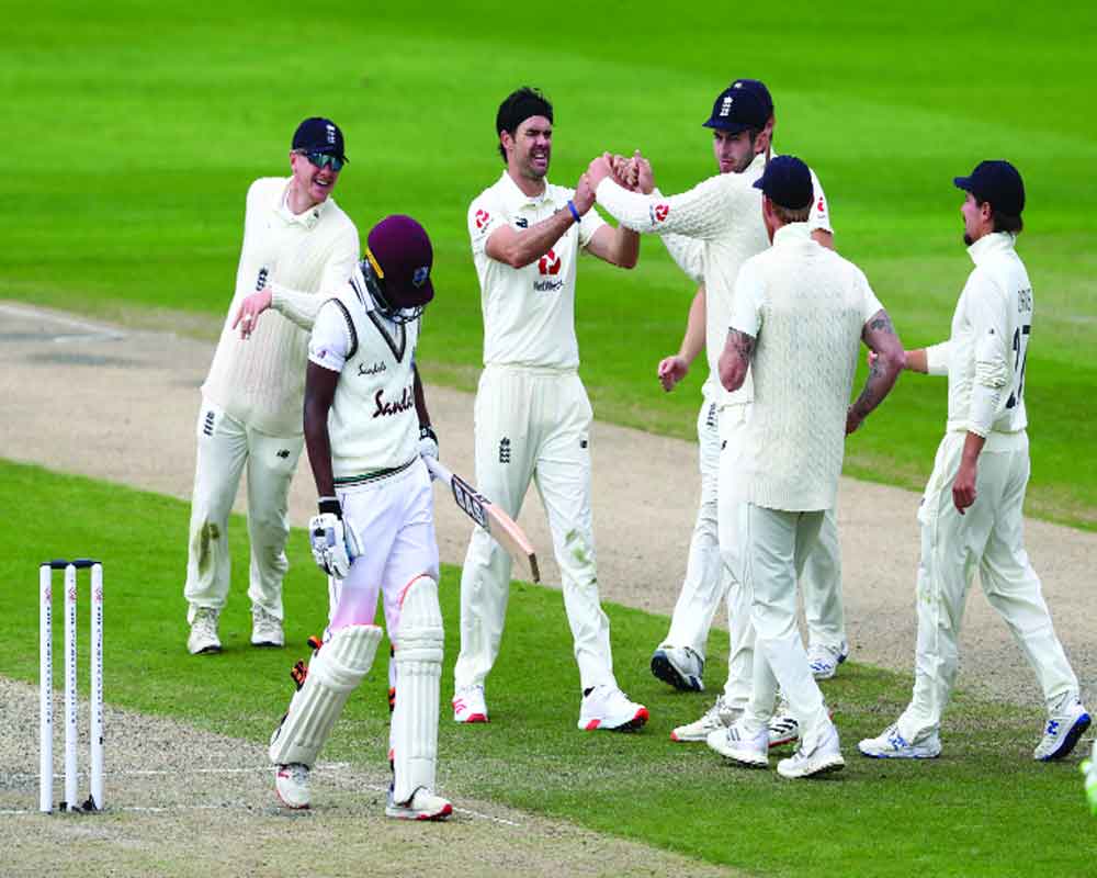 England in control of Test