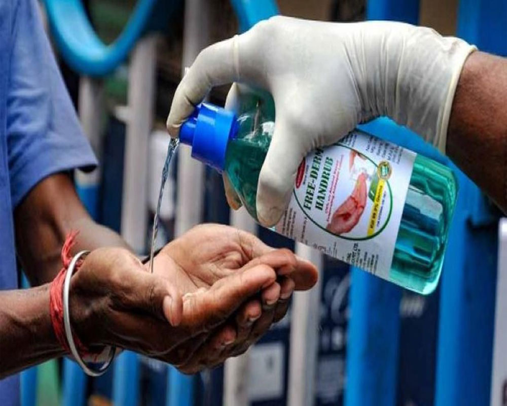 Export ban on alcohol-based sanitisers limited to those with dispenser pumps