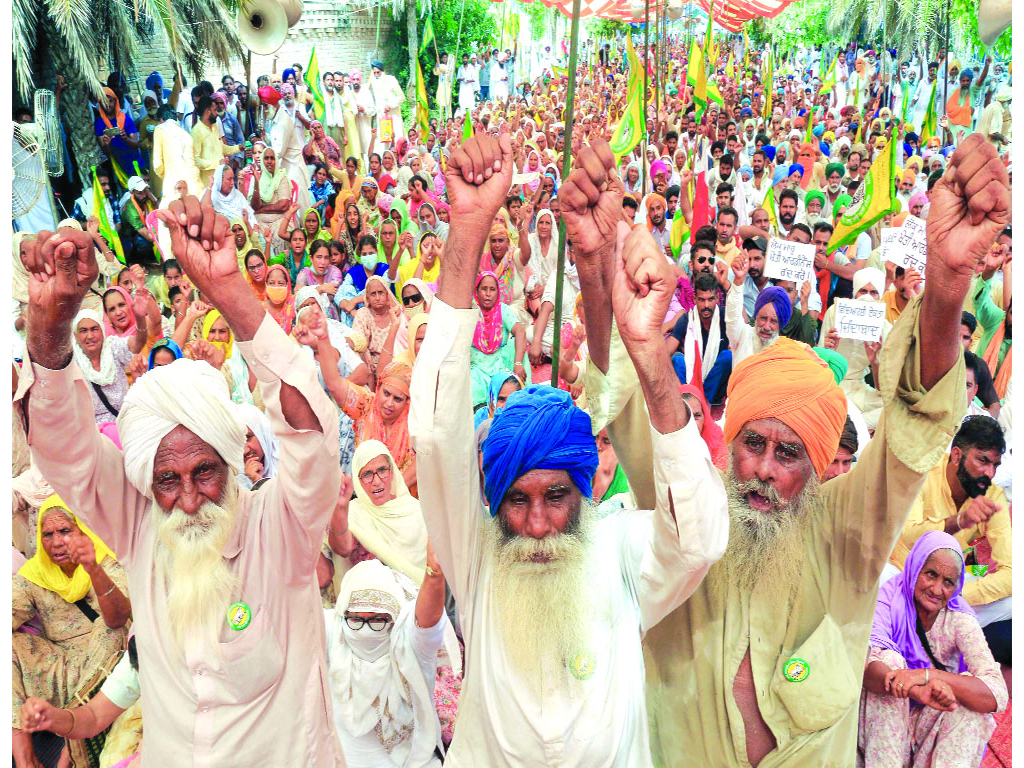 Farmers Stir Protesters Continue To Camp At Delhi Borders Amid Heavy Police Deployment 6458